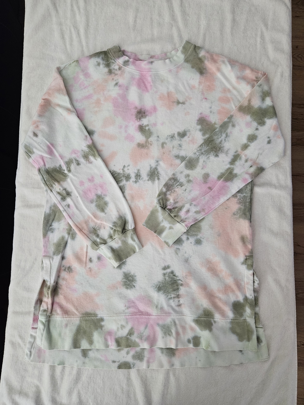 Old Navy Tie Dye Long Sleeve Loungewear Sweatshirt Medium Tall M Tall